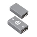 Miniatyrbild 1 av 5: DisplayPort Hona till DisplayPort Hona Förlängning Adapter Grå