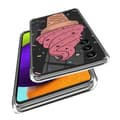 Miniatyrbild 2 av 3: Samsung Galaxy A15 5G Skal TPU Med Tryck Glass