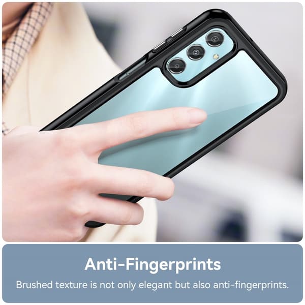 Samsung Galaxy A25 5G Skal Shockproof Akryl/TPU Svart