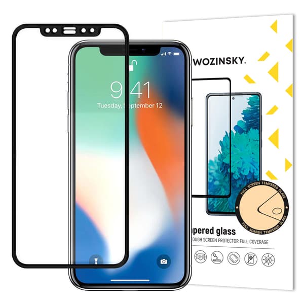 Wozinsky Karkaistu näytönsuoja iPhone 11 Pro Max / iPhone XS Max - Musta kehys