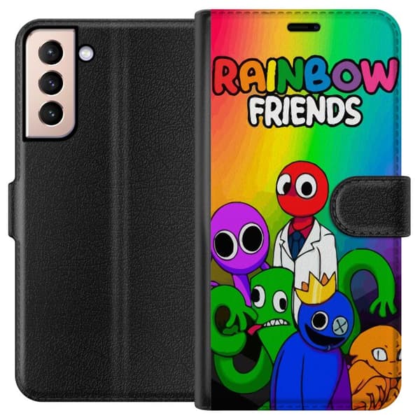 Samsung Galaxy S21 Plånboksfodral Regnbågsvänner