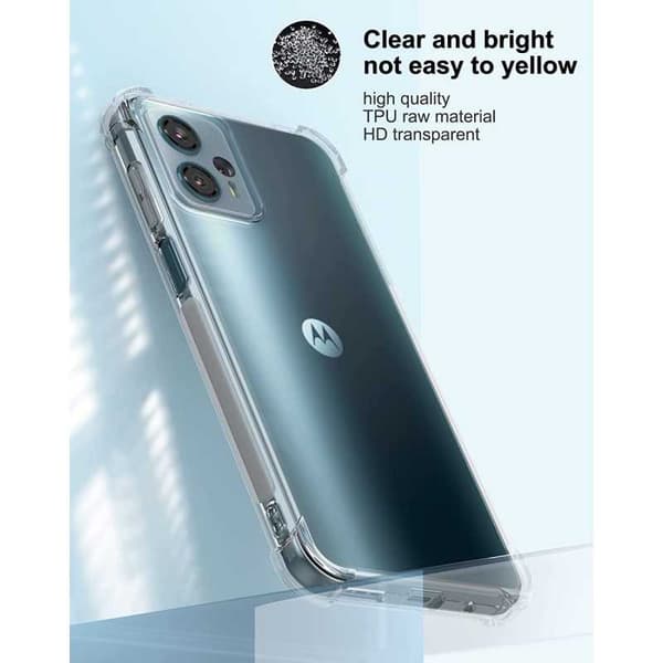 Motorola Moto G13/G23 stødabsorberende silikonetui Shockr