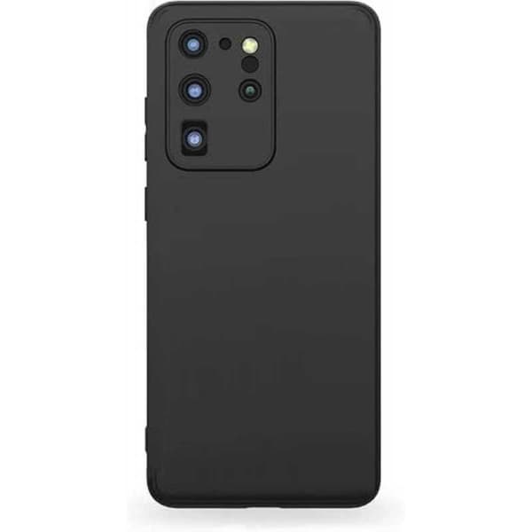 Samsung S20 Ultra Gummieret skalvæske - Sort
