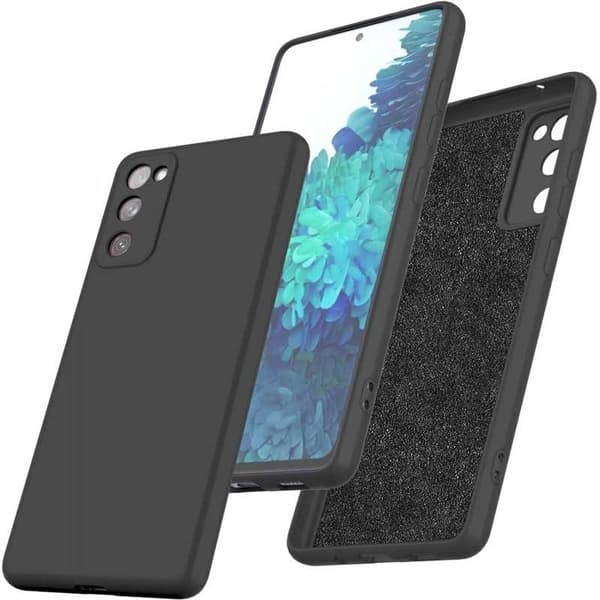 Samsung S20 FE Gummieret skalvæske - Sort