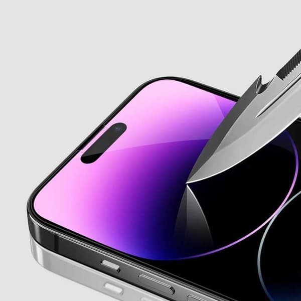 3in1 Komplett iPhone 15 Pro Max Stötdämpande Skal MagSafe-Kompatibelt - Svart