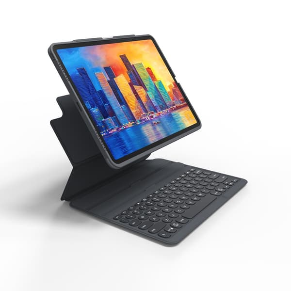 ZAGG iPad Air 10.9 (gen 4/5)/iPad Pro 11 (gen 2/3/4) Kotelo Näppäimistöllä Pro Keys Nordic Charcoal