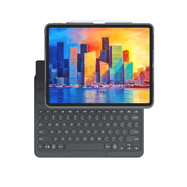 ZAGG iPad Air 10.9 (gen 4/5)/iPad Pro 11 (gen 2/3/4) Kotelo Näppäimistöllä Pro Keys Nordic Charcoal
