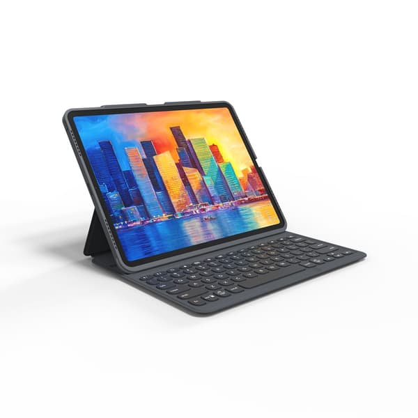 ZAGG iPad Air 10.9 (gen 4/5)/iPad Pro 11 (gen 2/3/4) Kotelo Näppäimistöllä Pro Keys Nordic Charcoal