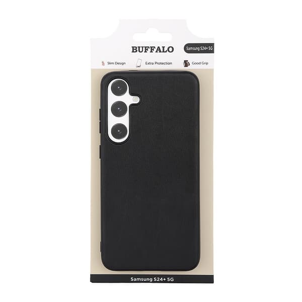 Buffalo Samsung Galaxy S24 Plus Deksel PU Svart