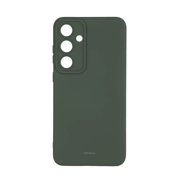 Onsala Samsung Galaxy S24 Plus Deksel Silikon Olive Green