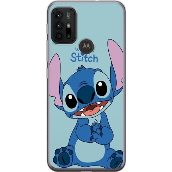 Motorola Moto G30 Gennemsigtig cover Elsk Stitch