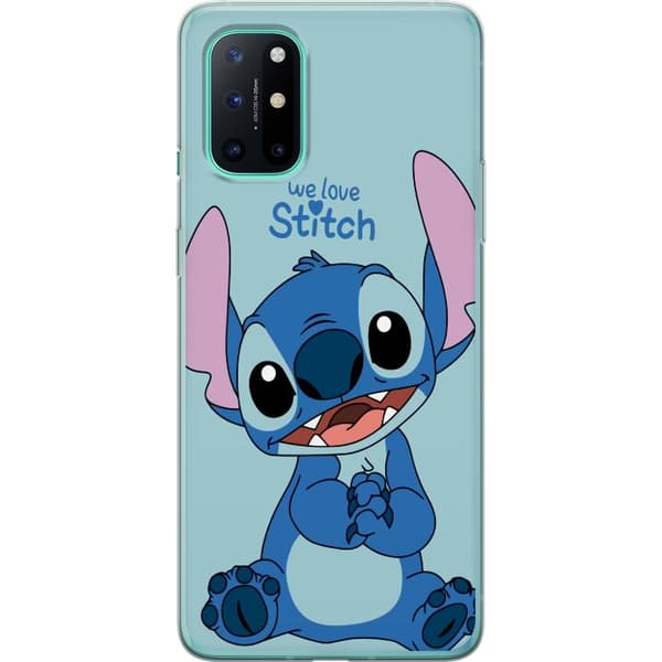 OnePlus 8T Genomskinligt Skal Älska Stitch