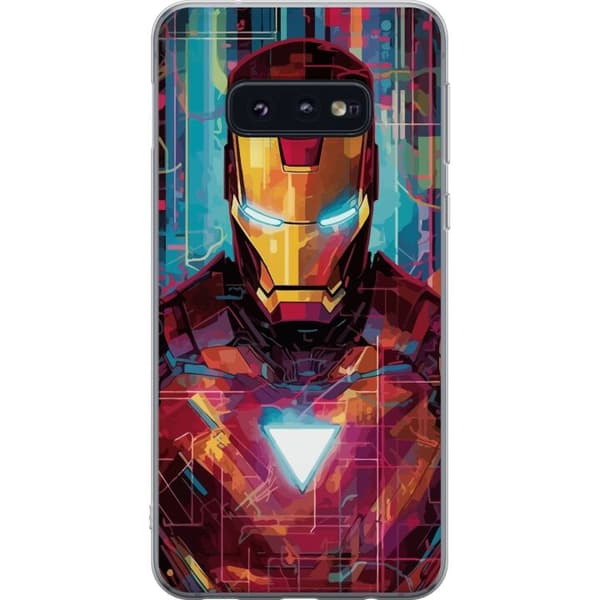 Samsung Galaxy S10e Läpinäkyvä kuori Iron Man