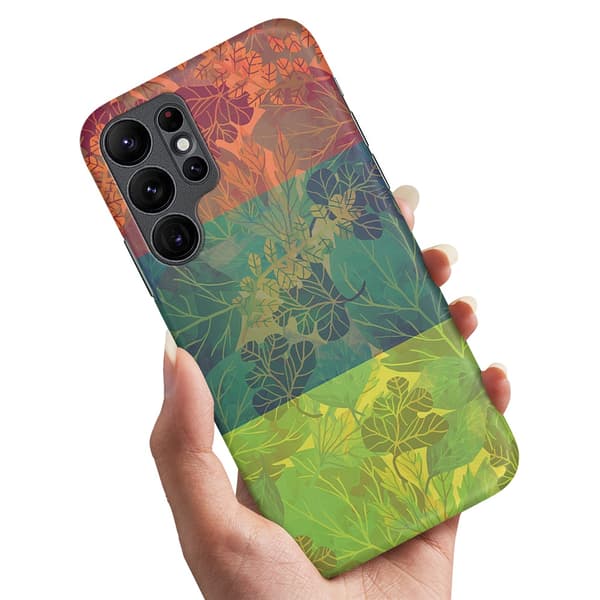 Samsung Galaxy S24 Ultra - Deksel/Mobildeksel Løvmønster