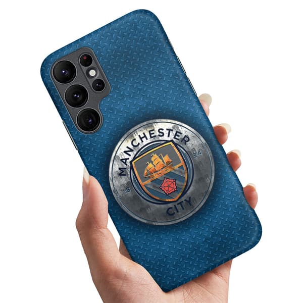 Samsung Galaxy S24 Ultra - Cover/Mobilcover Manchester City