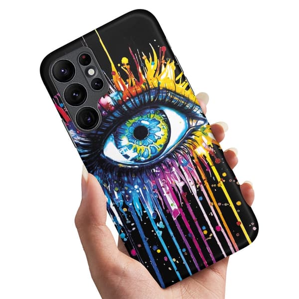 Samsung Galaxy S24 Ultra - Cover/Mobilcover Rindende Øje