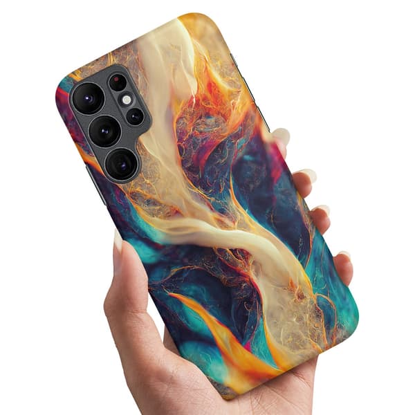Samsung Galaxy S24 Ultra - Kuoret/Suojakuori Abstrakti Kuvio