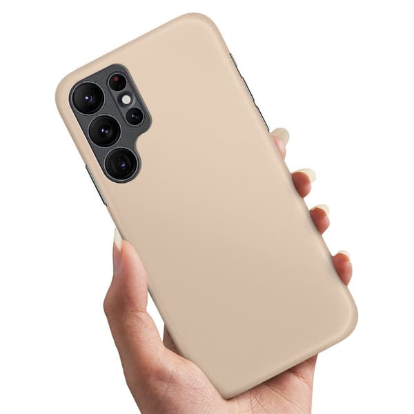 Samsung Galaxy S24 Ultra - Cover/Mobilcover Beige