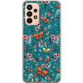 Miniatyrbillede 1 af 3: Samsung Galaxy A23 Gennemsigtig cover Sommerfugle og blomster