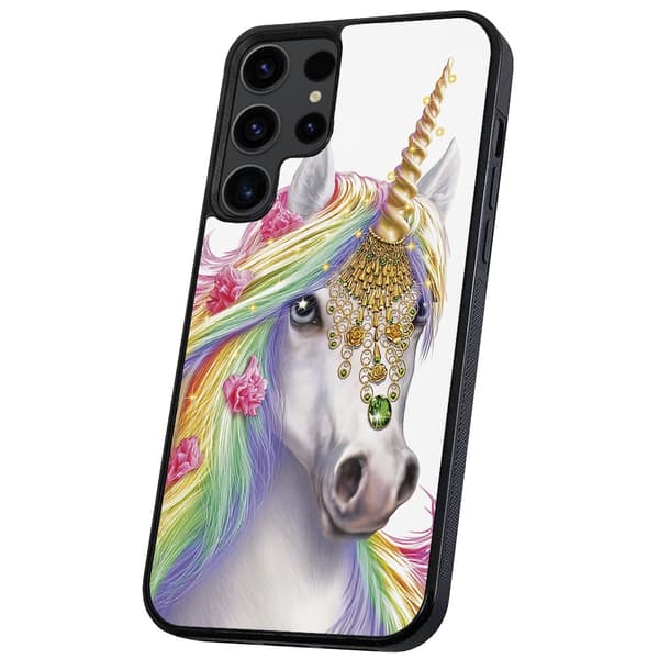 Samsung Galaxy S24 Ultra - Deksel/Mobildeksel Unicorn/Enhjørning
