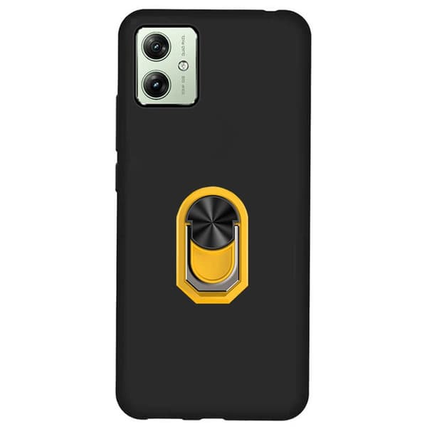 TPU ring skal Motorola Moto G54 - Gul