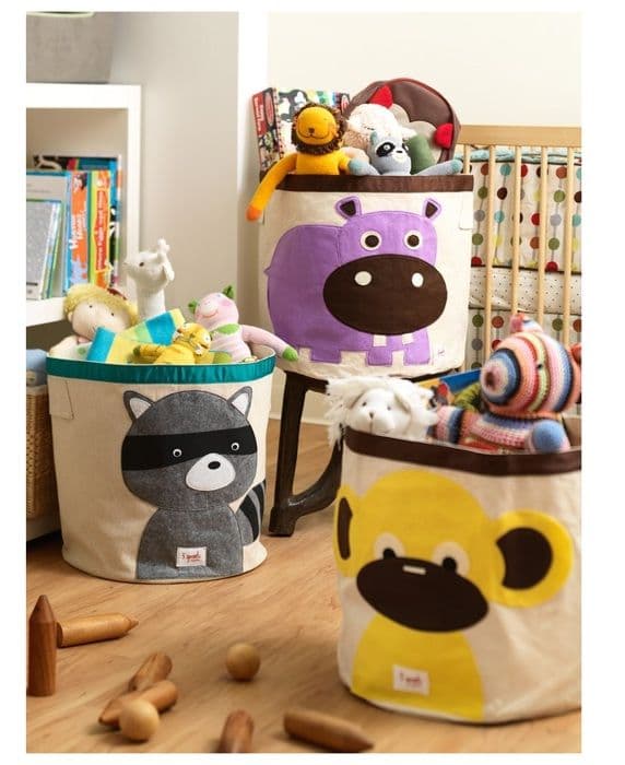Raccoon Toy Bag 3 Groddar Multicolor