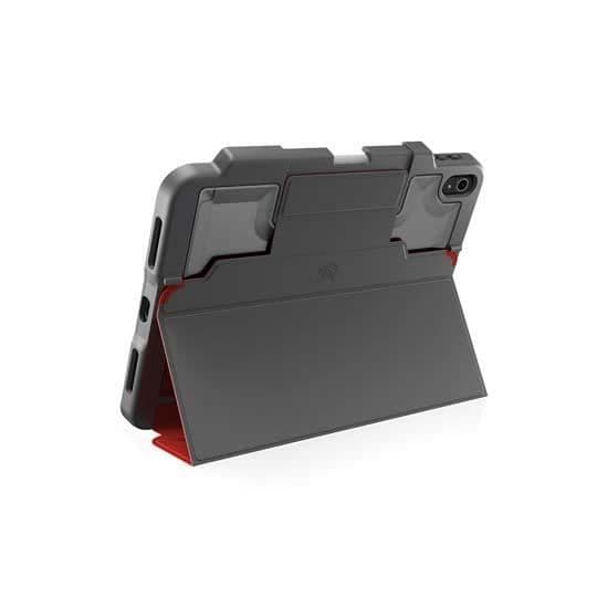 STM Dux Plus flipfodral kompatibelt med iPad 10.9 (2022 - 10:e generationen) Röd