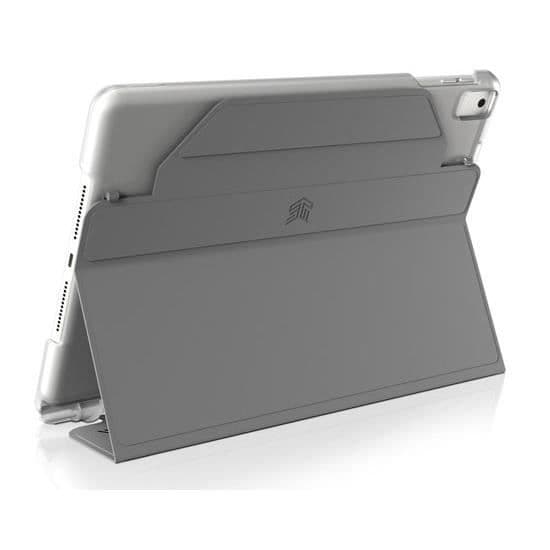 Fodral med lock - STM - iPad 10.2 - Grå - Polykarbonat - Skum - Kompatibel 2019/20/21