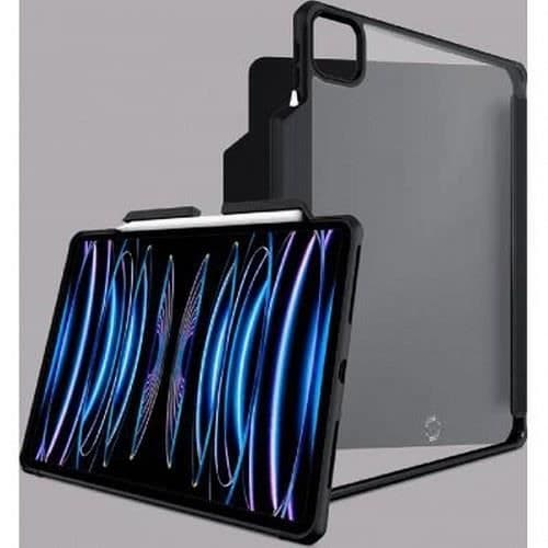 Foliofodral för iPad Pro 11'' 2020 Förstärkt Hybrid R 100 % återvunnen plast Itskins Transparent