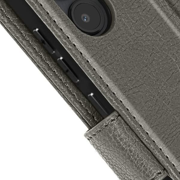 Fodral till Xiaomi Redmi Note 11S 5G - AVIZAR - Chesterfield - Plånbok och videohållare - Grå