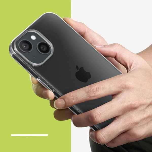 Fodral till iPhone 15 Silikon Ultratunn 0,25 mm Flexibel Moxie Transparent
