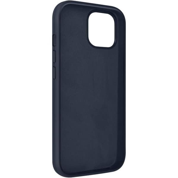 Fodral till iPhone 15 - MOXIE - BeFluo - Halvstyvt - Upphöjda kanter - Kungsblå