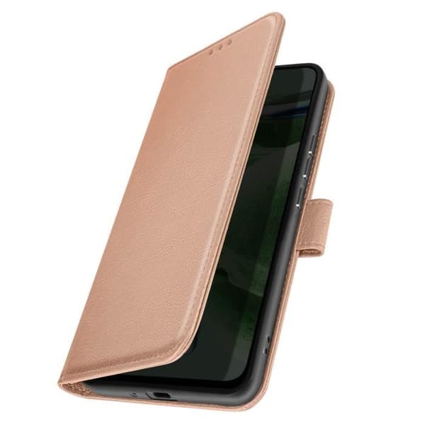Fodral för iPhone SE och 8, 7, 6s, 6 Plånbok och videohållare Champagne Pink