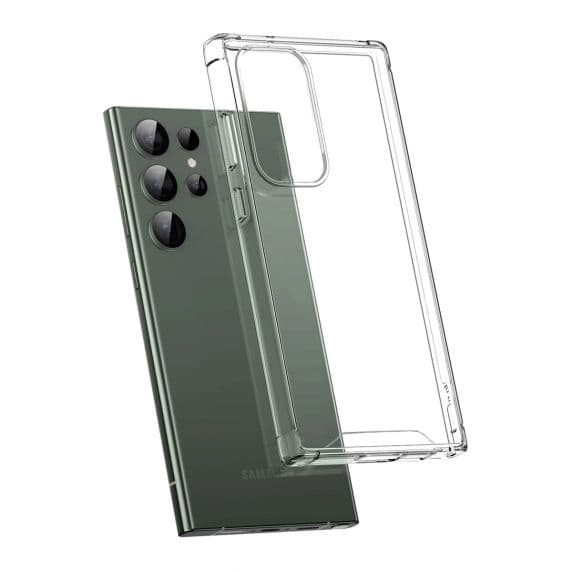 Samsung Galaxy S24 Ultra Stöttåligt Mobilskal - Transparent