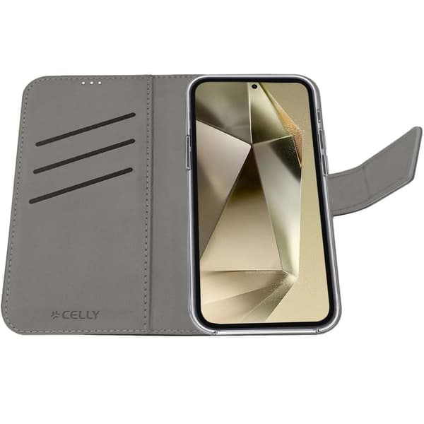 Wally Wallet Case Galaxy S24 Ultra 5G Svart