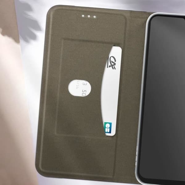 Fodral för Xiaomi Redmi 13C Tygkorthållare Support Sensitive Series Svart