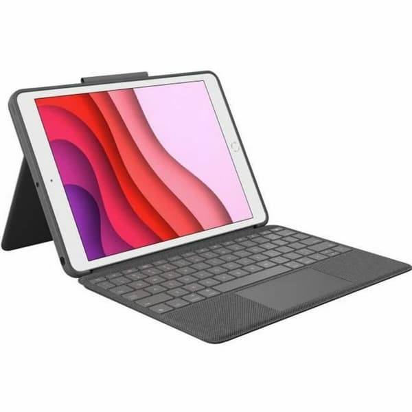 Fodral till Läsplatta Logitech Grå Grafit AZERTY