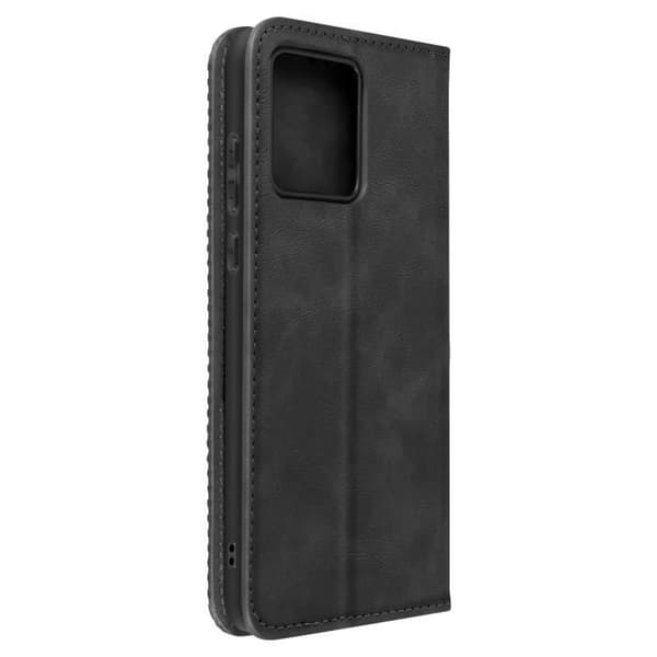 Fodral till Motorola Moto G84 Plånbok schackbrädemönster Geo Collection Svart
