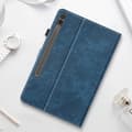 Miniatyrbild 4 av 4: Etui - Samsung - Galaxy Tab S9 Plus/S9 FE Plus - Blå - Ekologisk läder - Video-stöd