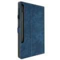 Miniatyrbild 1 av 4: Etui - Samsung - Galaxy Tab S9 Plus/S9 FE Plus - Blå - Ekologisk läder - Video-stöd