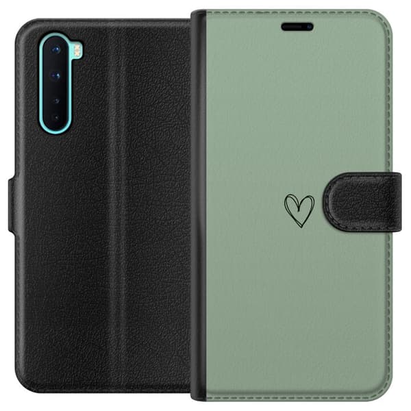 OnePlus Nord Tegnebogsetui Hjerte