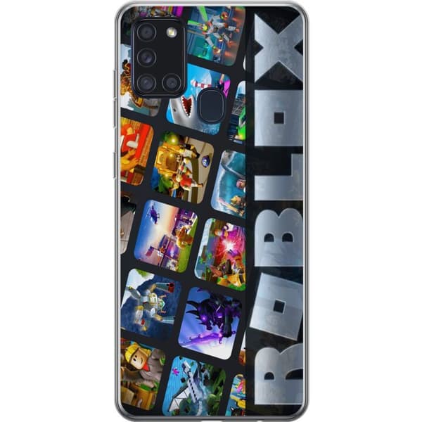Samsung Galaxy A21s Genomskinligt Skal Roblox