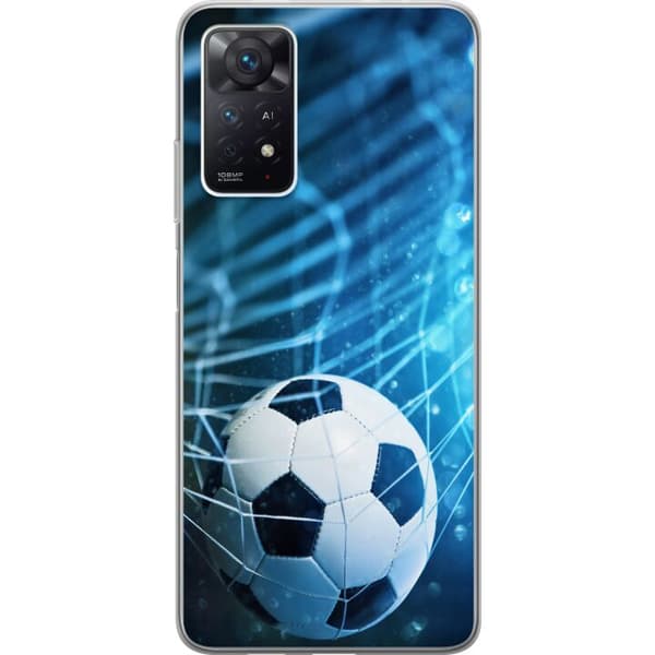 Xiaomi Redmi Note 11 Pro 5G Genomskinligt Skal Fotboll