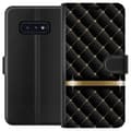 Pikkukuva 1 / 3: Samsung Galaxy S10e Lompakkokotelo Ylellinen Musta