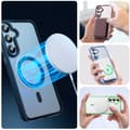 Miniatyrbild 8 av 8: ColorPop Galaxy S24 Plus Skal CH MagSafe Matt Off White