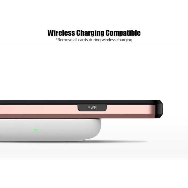 iPhone 14 Stødsikkert dækkortrum StreetWise - Rose Gold