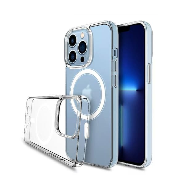 MAGSAFE silikone cover til iPhone 11 max gennemsigtig