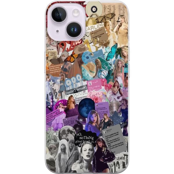 Apple iPhone 15 Plus Gennemsigtig cover Taylor Swift