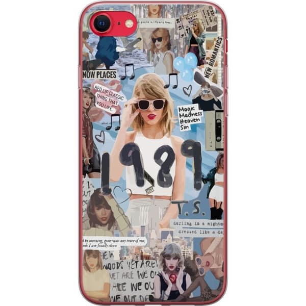 Apple iPhone SE (2022) Gennemsigtig cover Taylor Swift