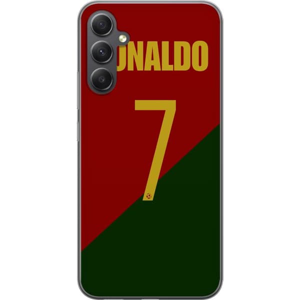 Samsung Galaxy A15 5G Gennemsigtig cover Ronaldo